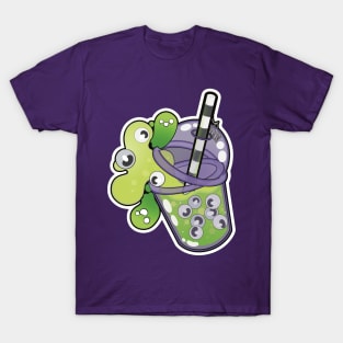 bubble tea halloween T-Shirt